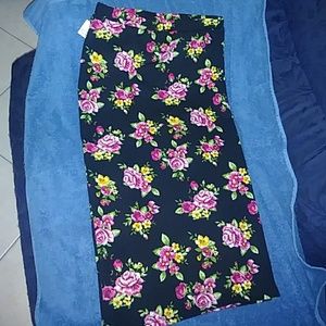 New floral skirt